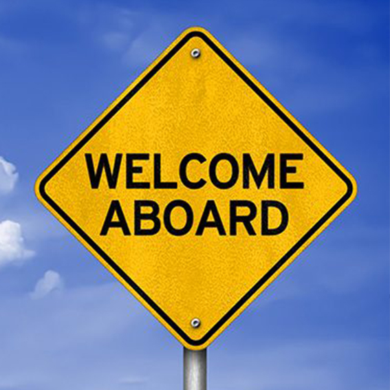 Welcome aboard!
